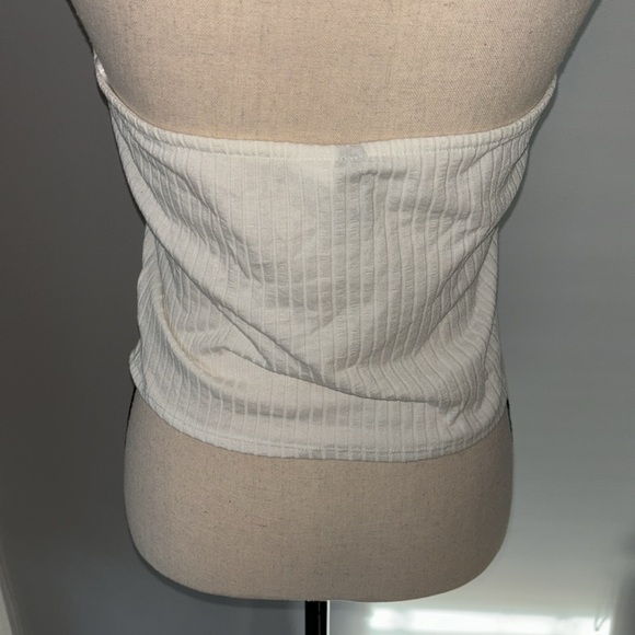 White Halter Top - Picture 4 of 4